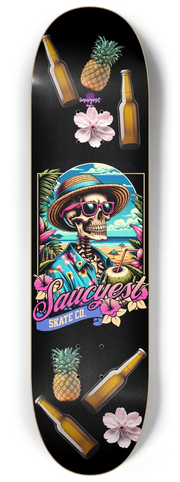 Paradise 8-1/4 Skateboard Deck