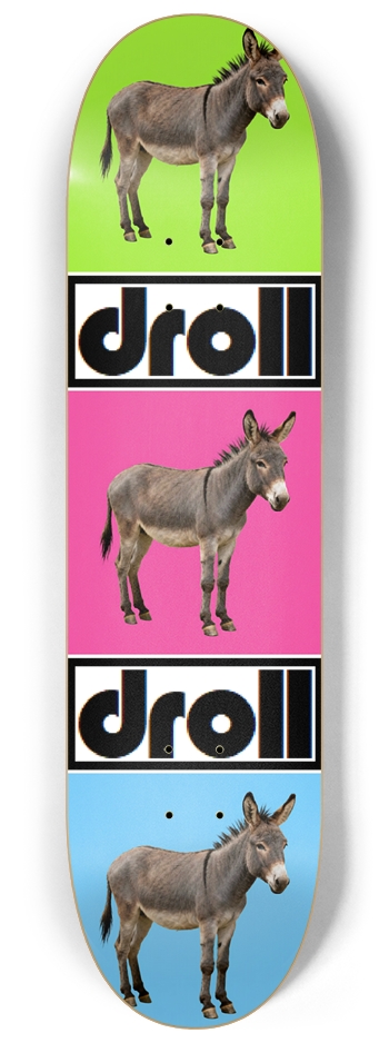 Donkey 3 Color 8-1/4 Skateboard Deck
