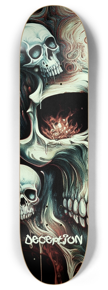 Crypt (glow in the dark ltd edition) 8 Inch Skateboard Deck
