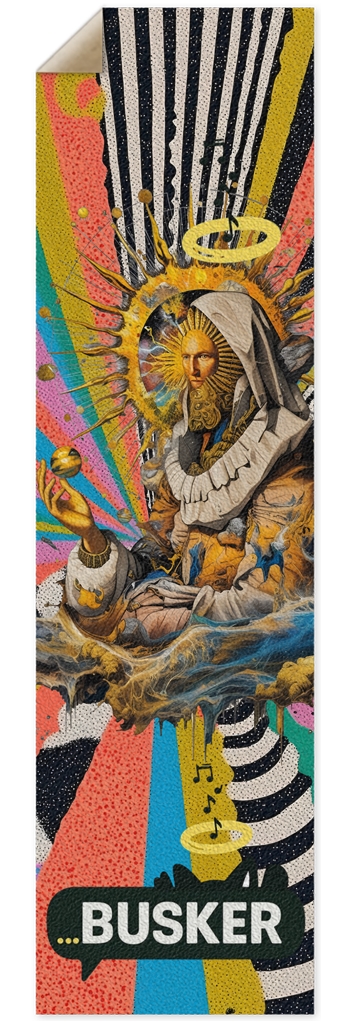 Sun God...BUSKER 10x36 Griptape