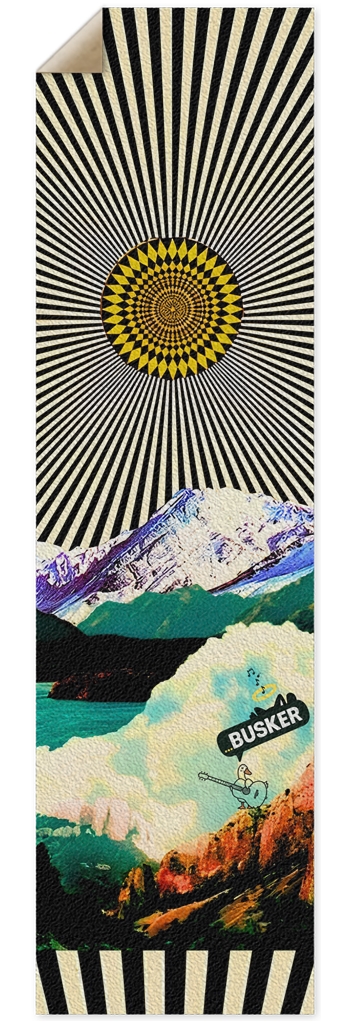 Mountain Duck...BUSKER 10x36 Griptape 10 x 36 Inch Griptape