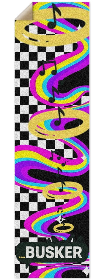 Magic Ending...BUSKER 9x33 Griptape