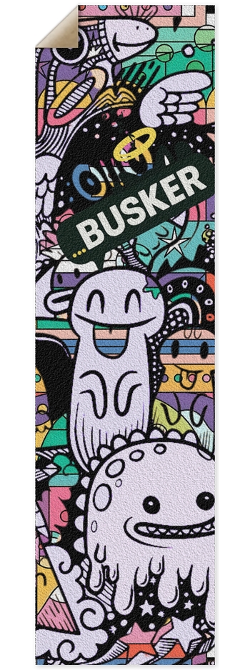 Dimensional Crowd...BUSKER 9x33 Griptape 9 x 33 Inch Griptape