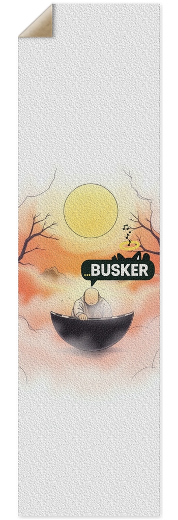 Zen...BUSKER 10x36 Griptape 10 x 36 Inch Griptape