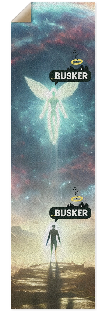 Celestial Feedback...BUSKER 10x36 Griptape