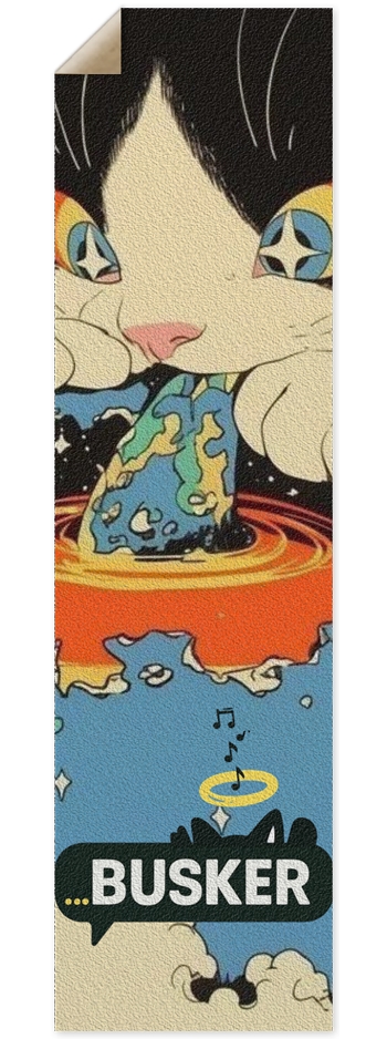 Purge...BUSKER 9x33 Griptape 9 x 33 Inch Griptape