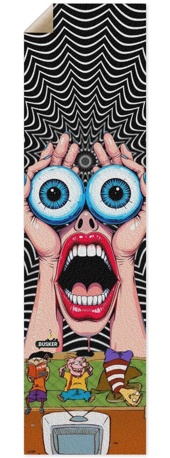 Ed,Edd,&Eddy...BUSKER 9x33 Griptape 9 x 33 Inch Griptape