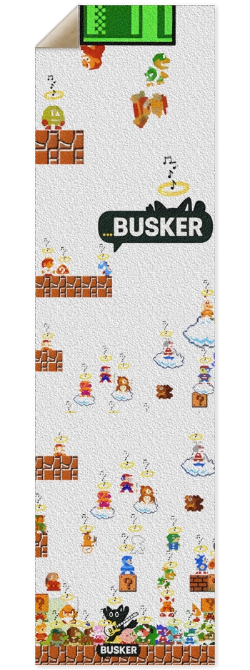 Retro...BUSKER 9x33 Griptape 9 x 33 Inch Griptape