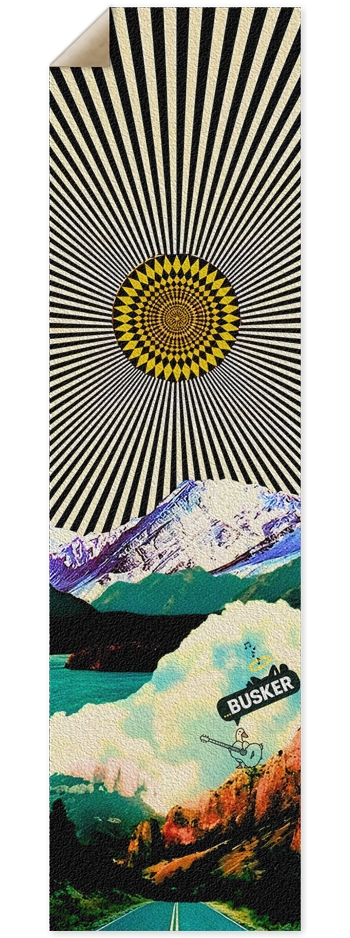 Mountain Duck...BUSKER 9x33 Griptape 9 x 33 Inch Griptape