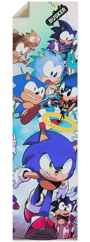 Sonic...BUSKER 9x33 Griptape