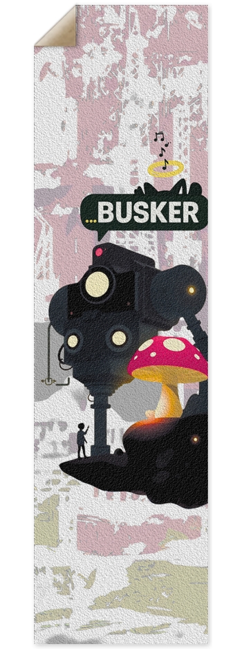 Drone Maker...BUSKER 9x33 Griptape