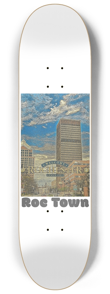 Roc Town “Homecoming” 8-1/4 Skateboard Deck
