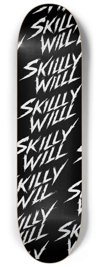 SkillyWill Skateboard 8-1/4 Skateboard Deck