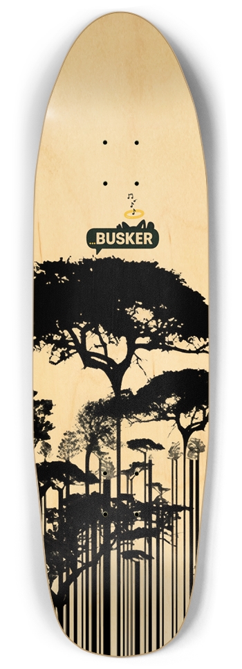 Tree Barcode...BUSKER Punk Nose (Natural Finish) 