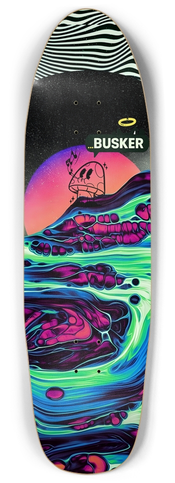 Glowing River...BUSKER Punk Nose Pool (Glows-in-the-Dark) Punk Nose Pool Shape