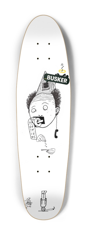 Fell Out the Attic...BUSKER Cruiser Cruiser Shape