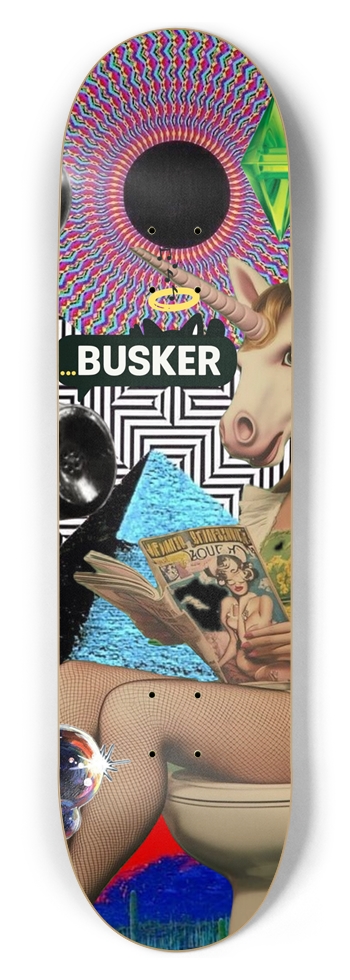 The SIMS on Acid...BUSKER 8.5 Skateboard