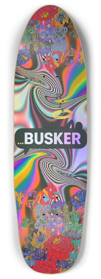 Psychedelic Bouquet...BUSKER Punk Nose Pool (Holographic)