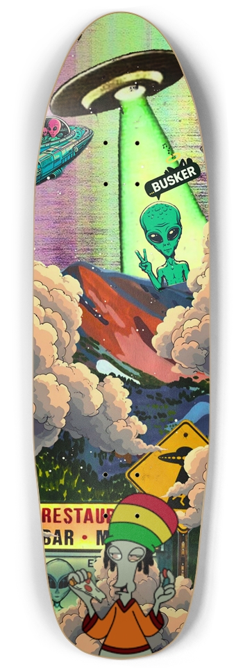 Glowing Takeoff...BUSKER Punk Nose Pool (Glows-in-the-Dark)