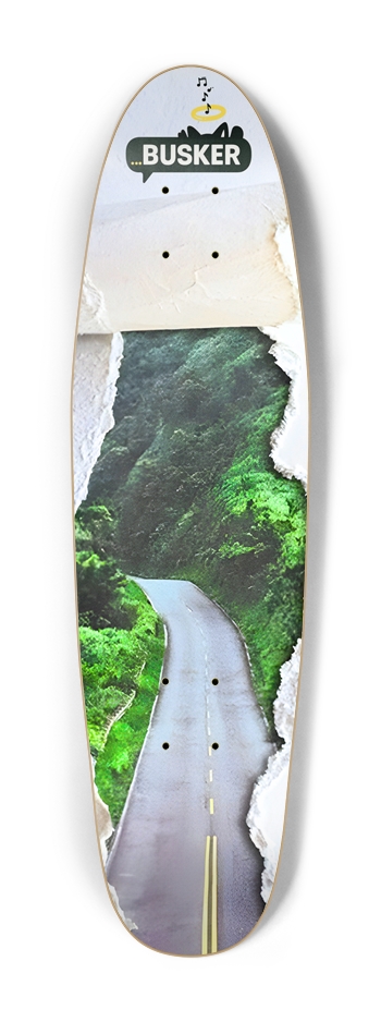 Hidden Trail...BUSKER Cruiser Cruiser Shape
