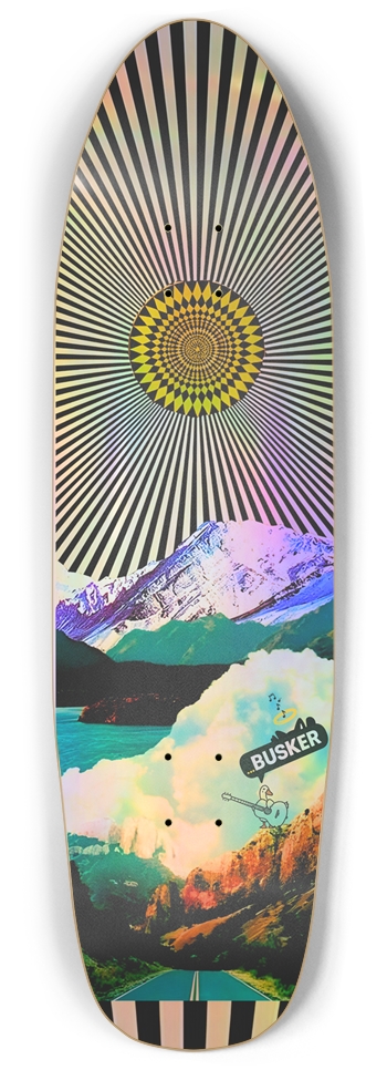 Mountain Duck...BUSKER Punk Nose Pool (Holographic) Punk Nose Pool Shape