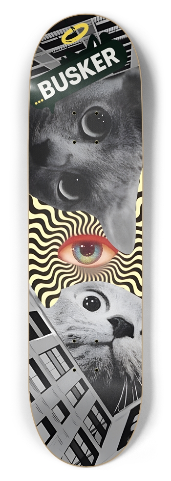 Eyes on You...BUSKER 8.5 Skateboard