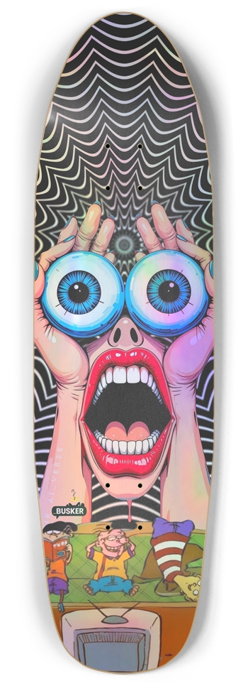 Ed,Edd,&Eddy...BUSKER Punk Nose Pool (Holographic) Punk Nose Pool Shape