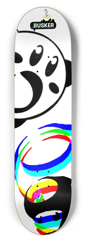 Super Kirby...BUSKER 8.5 Skateboard