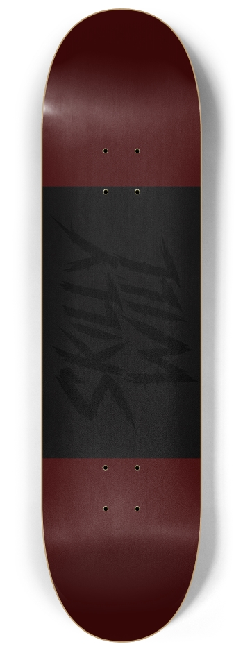 SkillyWilll Two Tone 8-1/4 Skateboard Deck