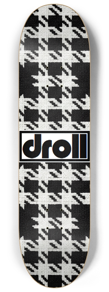 Hounds Tooth Black and White