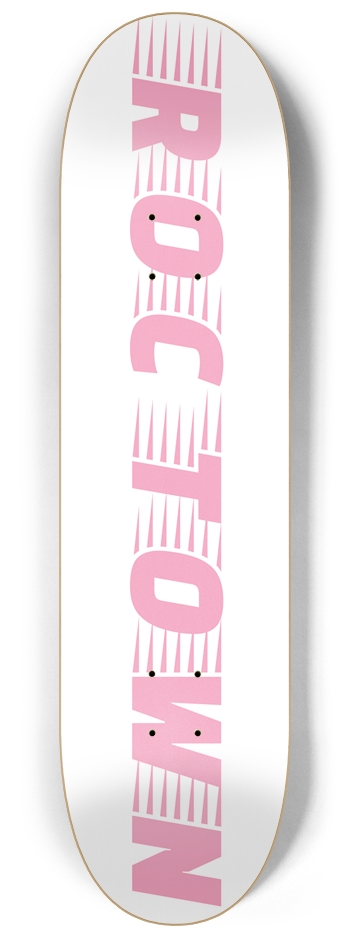 Roc Town “Fast Pink & White”