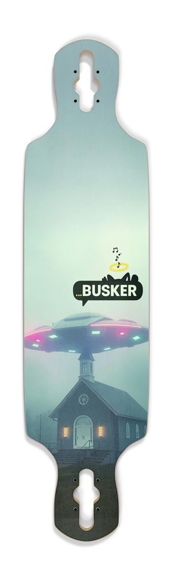 Cosmic Church ...BUSKER Drop Through Longboard