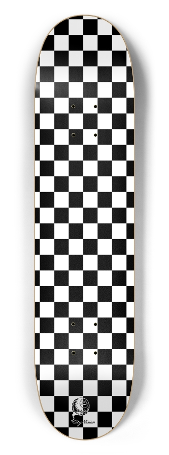 Checkered White 7.50