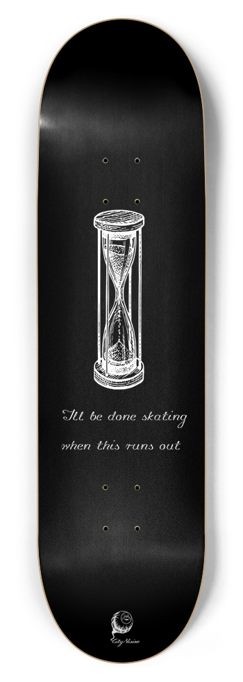  Hourglass Black 8.75