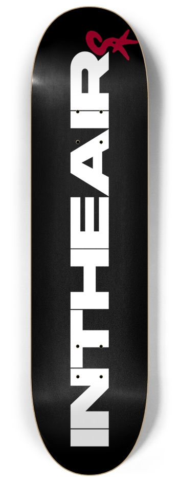 ITA BLACK 8.25 8-1/4 Skateboard Deck
