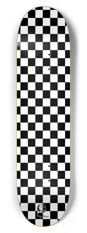 Checkered White 7.75