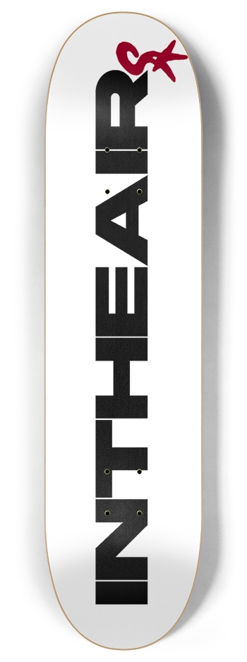 ITA WHITE 8.0 8 Inch Skateboard Deck