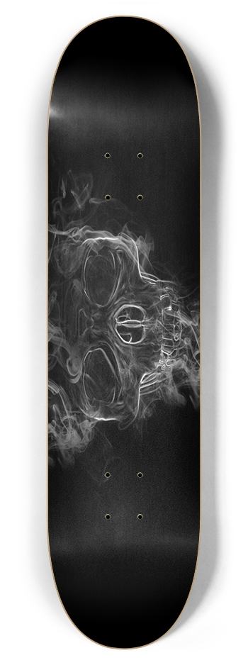 Wispy Skull 7.87 7-7/8 Skateboard Deck