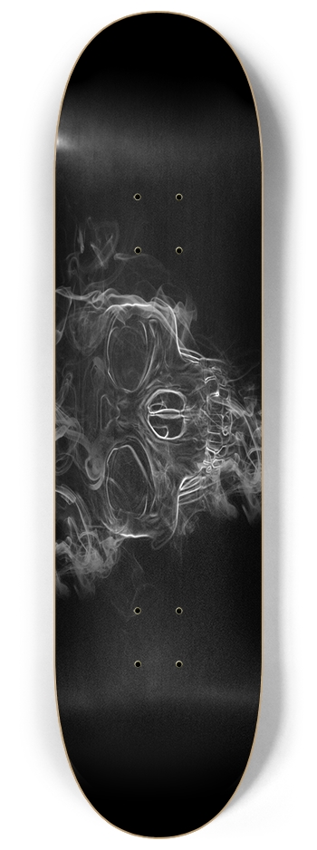 Wispy Skull 8.25 8-1/4 Skateboard Deck