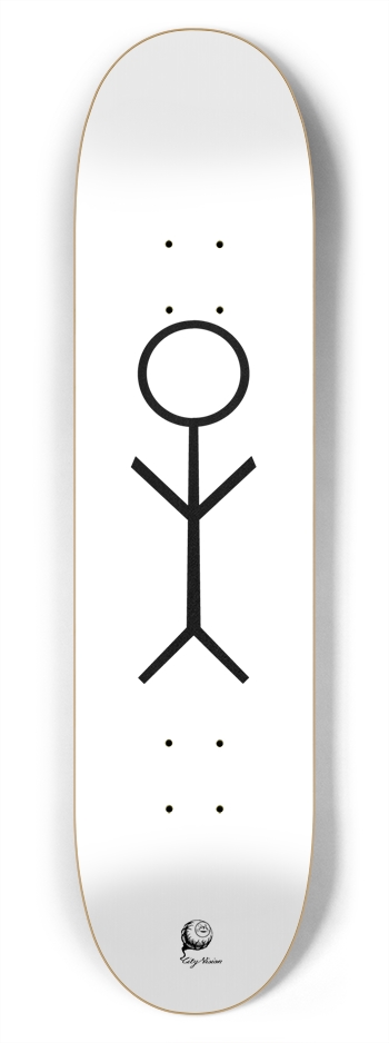 Stick Figure 7.75 7-3/4 Skateboard Deck