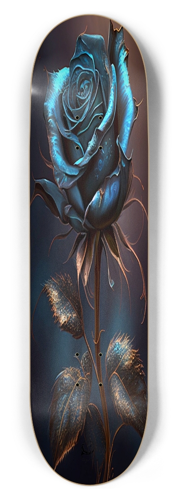 Dark Rose 8.50 8-1/2 Skateboard Deck