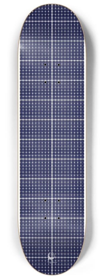 Solar Panel 8.25 8-1/4 Skateboard Deck
