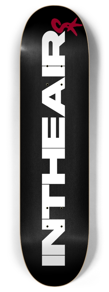ITA BLACK 8.0 8 Inch Skateboard Deck