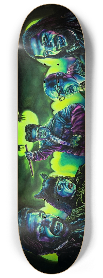 New York Vampires Glow-in-the-Dark Edition 8-1/4 Skateboard Deck