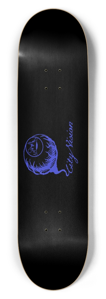 Black and Blue Logo 8.50 8-1/2 Skateboard Deck