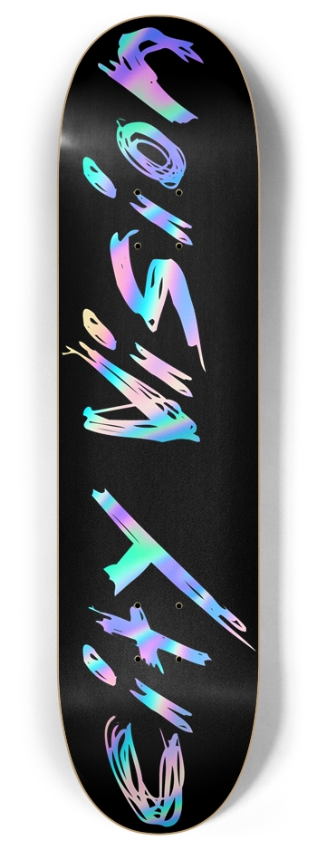 Black and Rainbow Name 8.00