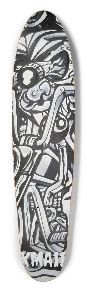 KMA11 8BALL Longboard Longboard Shape