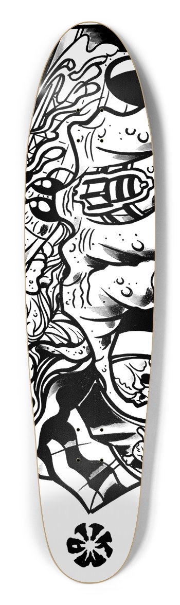 KMA11 FREEBOMBERS. Longboard Longboard Shape