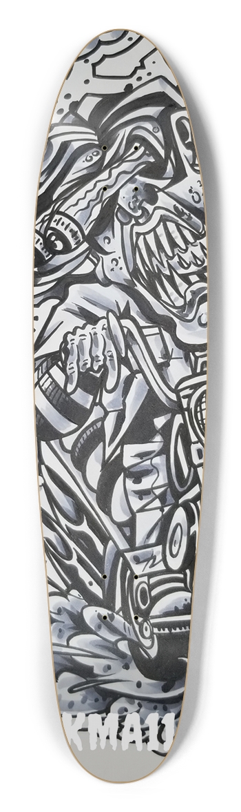 KMA11 TILLDEATH Longboard Longboard Shape