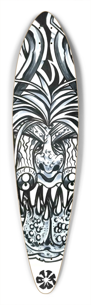 KMA11 BARDEMON Longboard Pintail Longboard